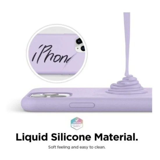 Case Iphone 11 Pro Max 6.5 Inch Silicone Elago (Lavender)
